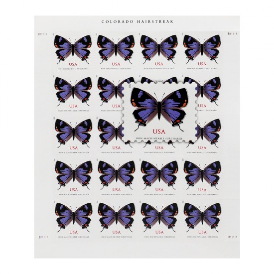 US 2021 Colorado Hairstreak Stamps Forever US 2021 Colorado Hairstreak Stamps Forever