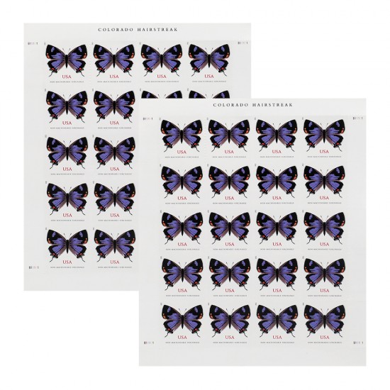 US 2021 Colorado Hairstreak Stamps Forever US 2021 Colorado Hairstreak Stamps Forever