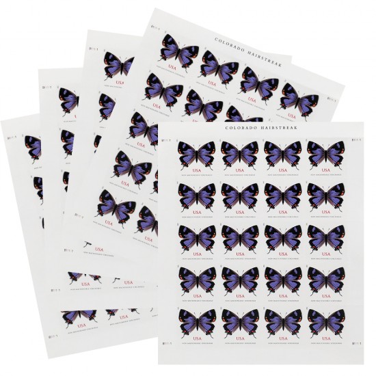 US 2021 Colorado Hairstreak Stamps Forever US 2021 Colorado Hairstreak Stamps Forever