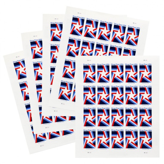 2020 US Drug Free Forever Stamps