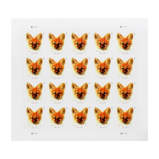 2023 40c Red Fox (Sheet Stamp)